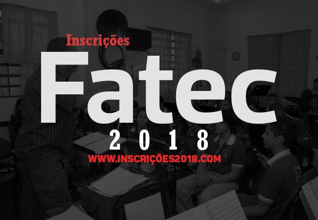 FAETEC 2018 Inscrições