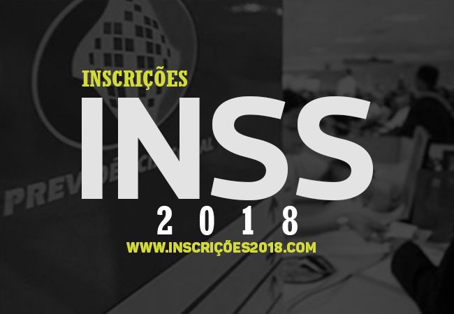 Inscrição INSS 2018